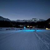 Stirnlampenloipe Pontresina