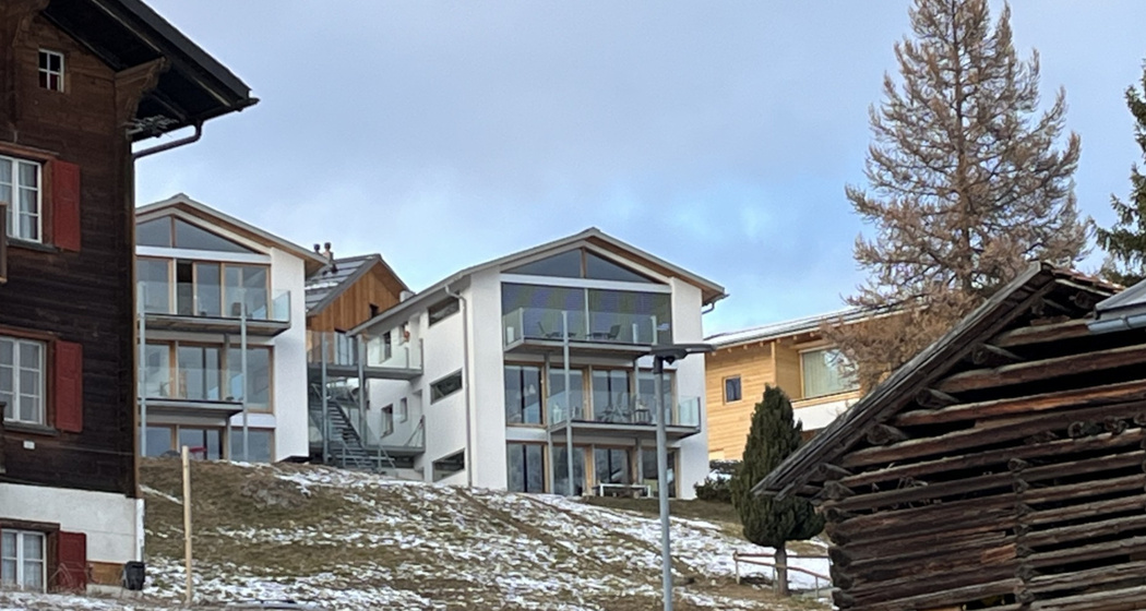 Ferienwohnung Pellas - Ansicht Winter