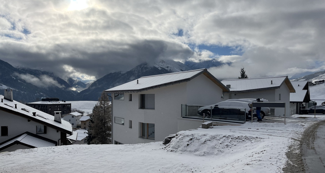 Ferienwohnung Pellas - Ansicht Winter