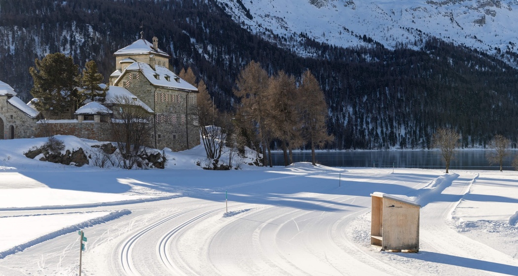 Langlauf Skill Parcours Silvaplana