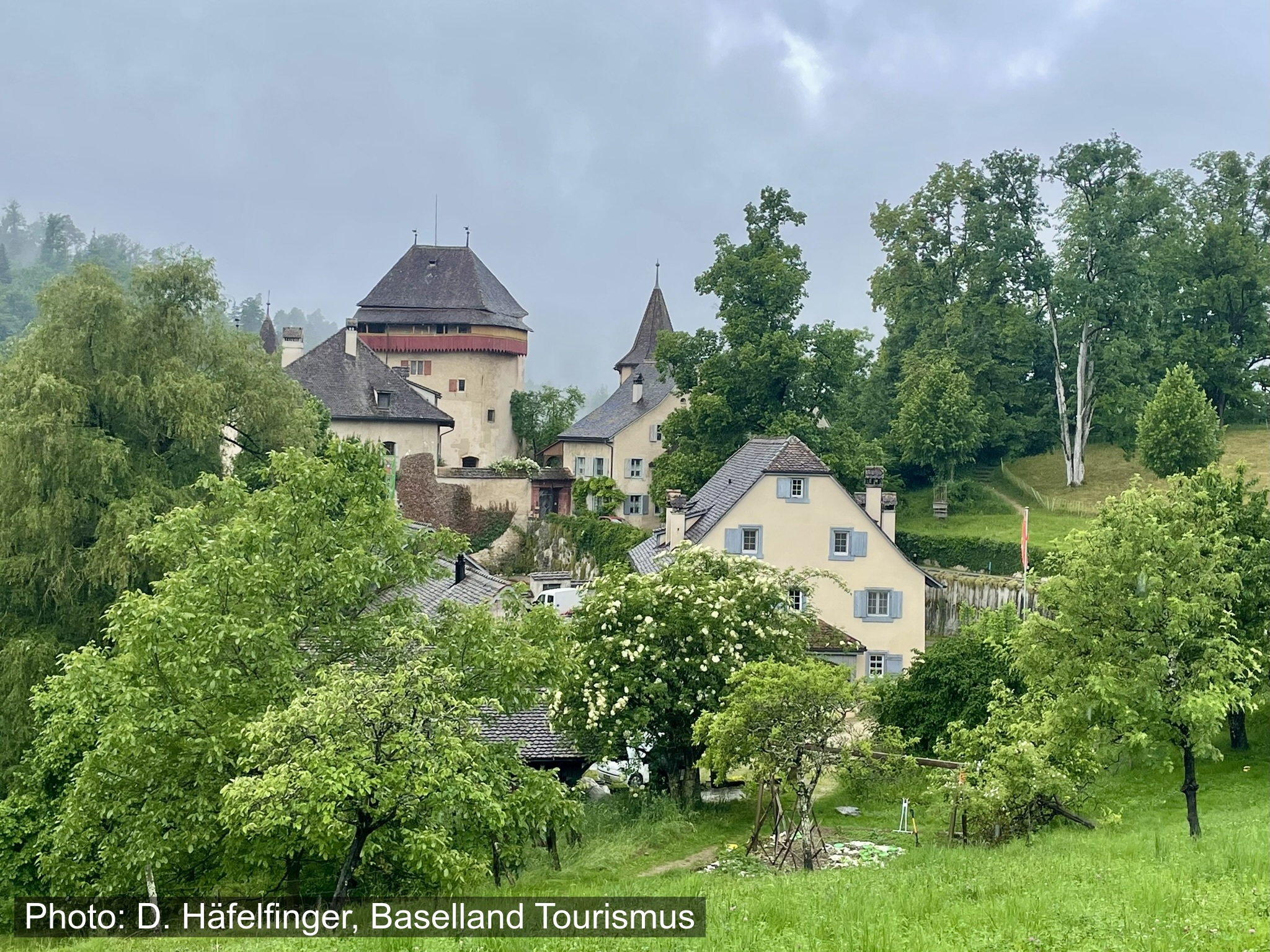 Stroller hike: The fairy tale castle by the oak forest