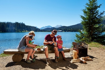 Feuerstelle Picknick Insel