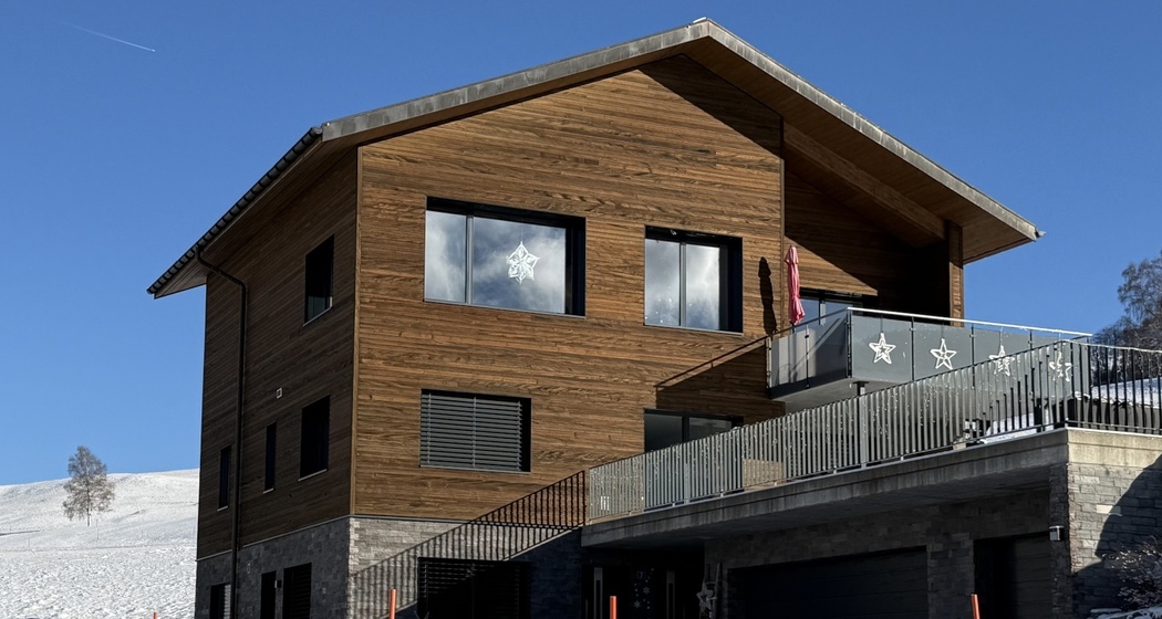 Ferienwohnung Schnaggabial - Ansicht Winter