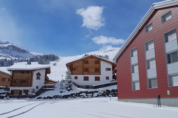 Ferienwohnung Apparthotel Panorama 103 EG - Aussenansicht Winter