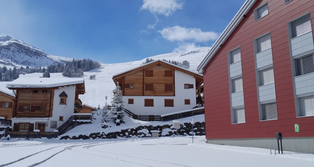 Ferienwohnung Apparthotel Panorama 103 EG - Aussenansicht Winter