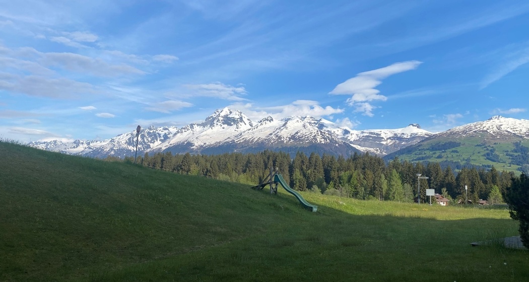 Ferienwohnung Apparthotel Panorama 103 EG - Aussicht Sommer