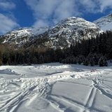 Langlaufskills Park St. Moritz
