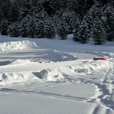 Langlaufskills Park St. Moritz