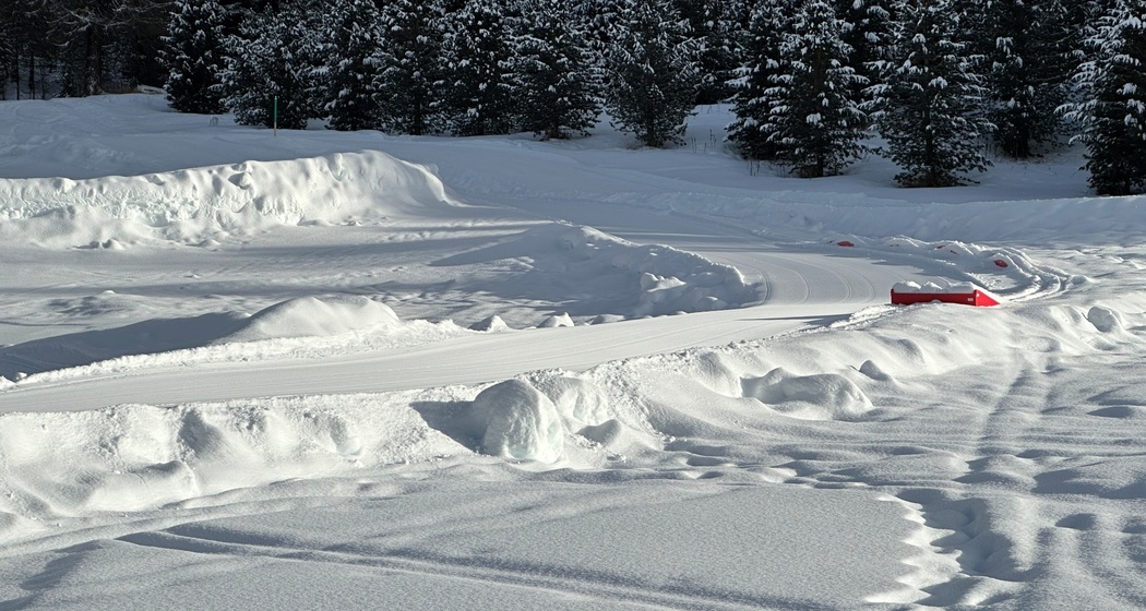 Langlaufskills Park St. Moritz