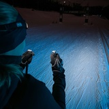 Stirnlampenloipe Pontresina