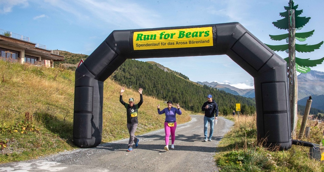 Run for Bears - Zieleinlauf