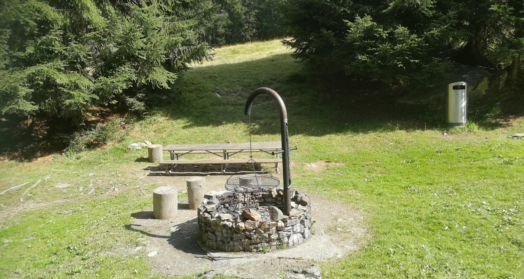 Feuerstelle Hochzeitsweg