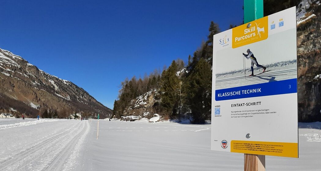 Langlauf Skill Parcours