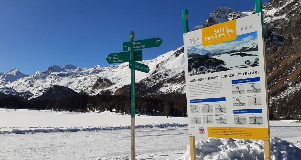 Langlauf Skill Parcours