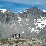 Fil de Cassons / Blick von Fil de Cassons auf Atlas und Segnas. © Bergverlag Rother GmbH