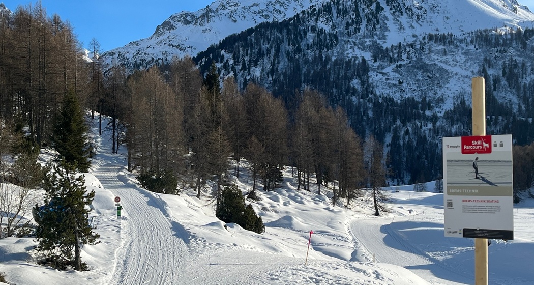 Langlaufparcours Maloja