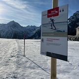 Cross-country skiing course Maloja
