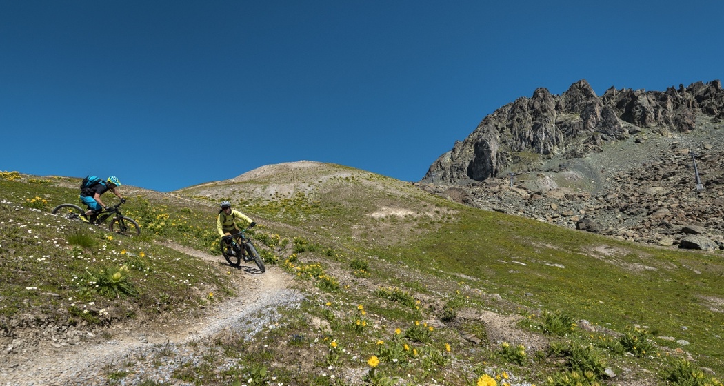 Viderjoch Trail in der Silvretta Bike-Arena