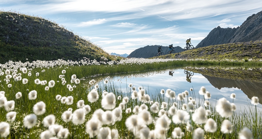 Planer Salaas Trail in der Silvretta Bike-Arena Samnaun/Ischgl