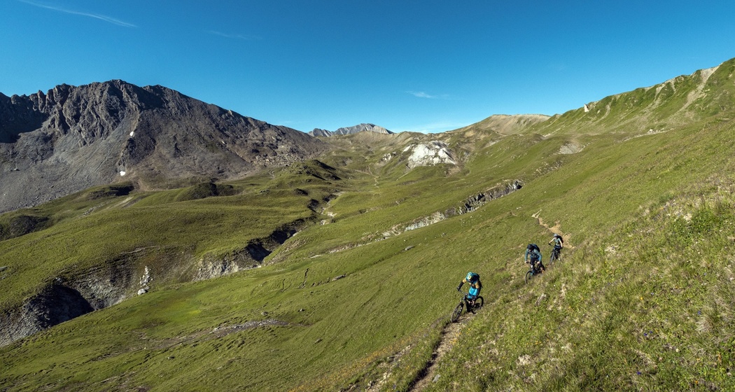 Planer Salaas Trail in der Silvretta Bike-Arena Samnaun/Ischgl