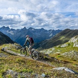 Velill Trail in der Silvretta Bike-Arena Samnaun/Ischgl