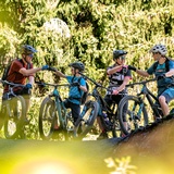 Spass und Action für Familien und Bike-Neulinge auf dem Gronda Trail.