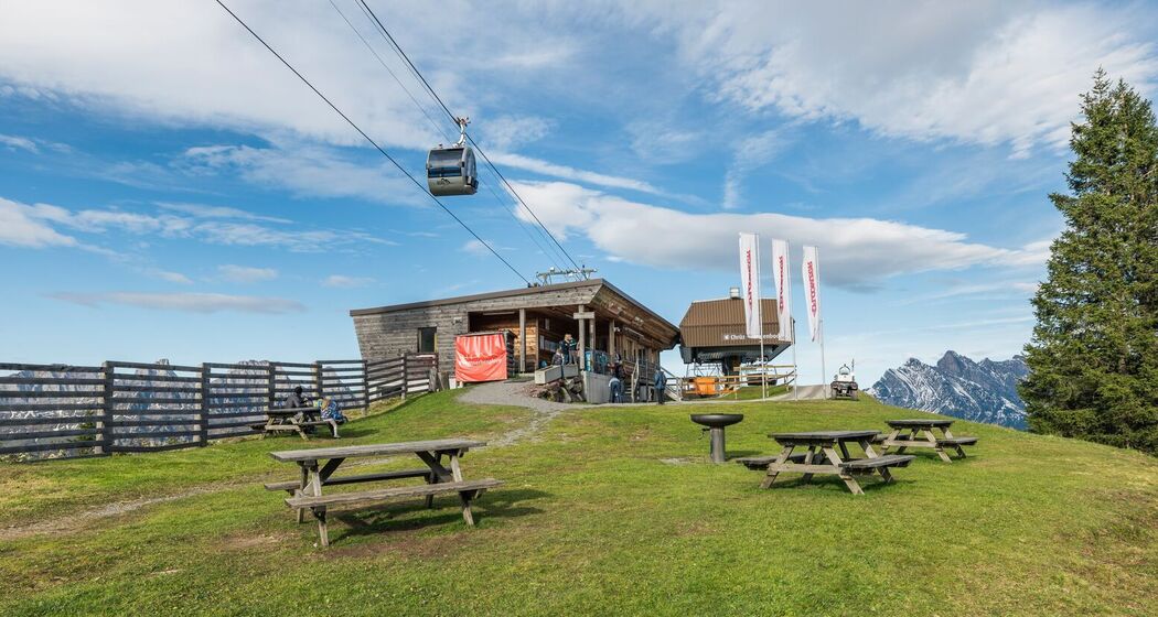 In unmittelbarer Nähe zur Liftstation Chrüz