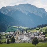 Müstair mit UNESCO Weltkulturerbe Kloster St. Johann