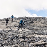 Bikern auf dem Laaxer Stöckli