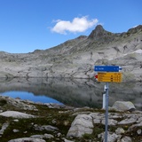 Wegweiser am Hexensee