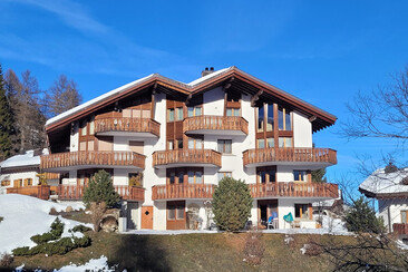 Ferienwohnung Sonnenoase Denter Uauls - Ansicht Winter