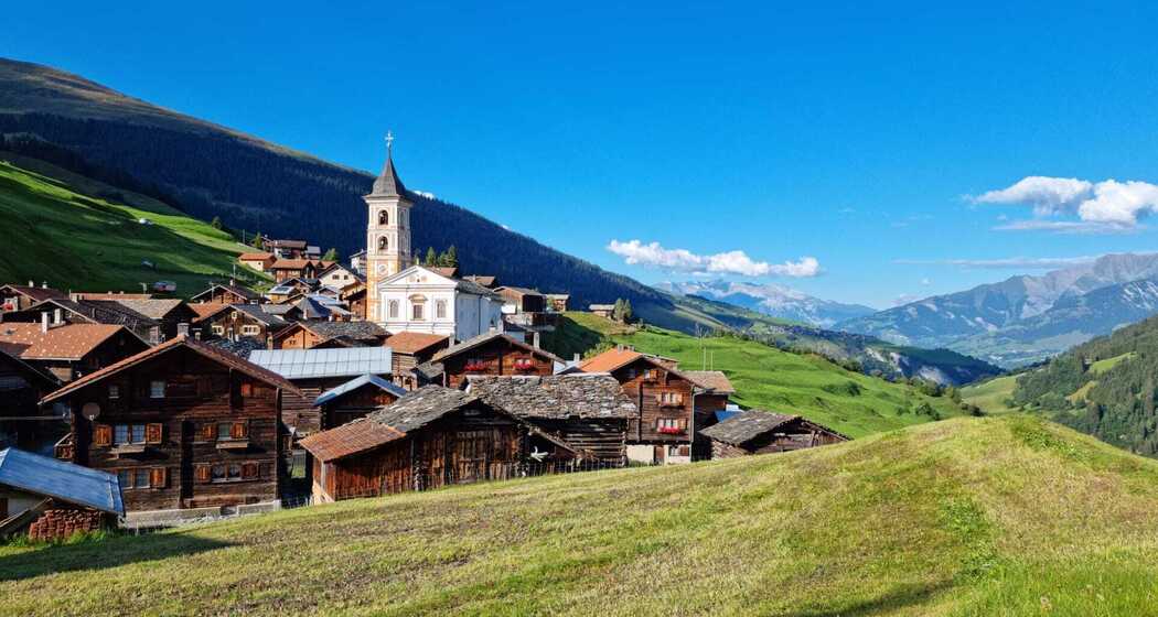 Casa Leon - Aussicht Vrin