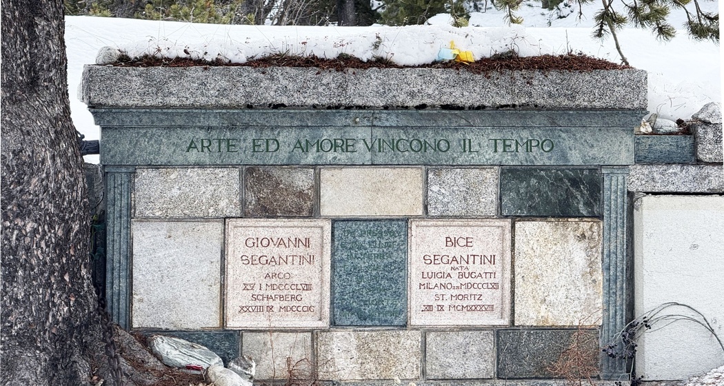 Waldgalerie - Ausstellung "10 Postkarten aus dem Engadin - Auf den Spuren von Segantini" (oua_629069873_image)