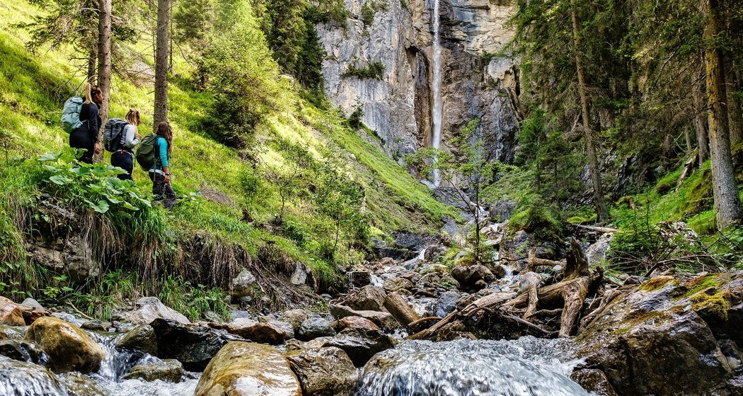 Litzirüti Wasserfall_Schanfigger Dörferweg