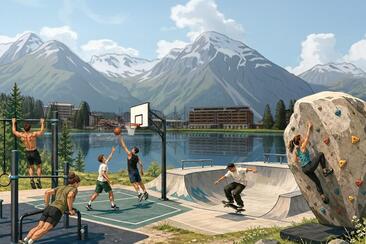 Outdoorfitnessanlage