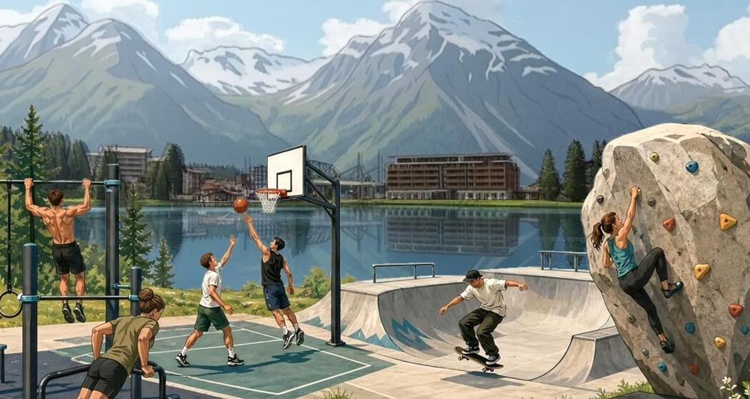 Outdoorfitnessanlage