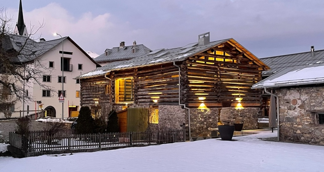 Ferienhaus Bandlistall - Ansicht Winter