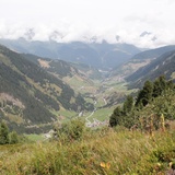Blick Richtung Disentis