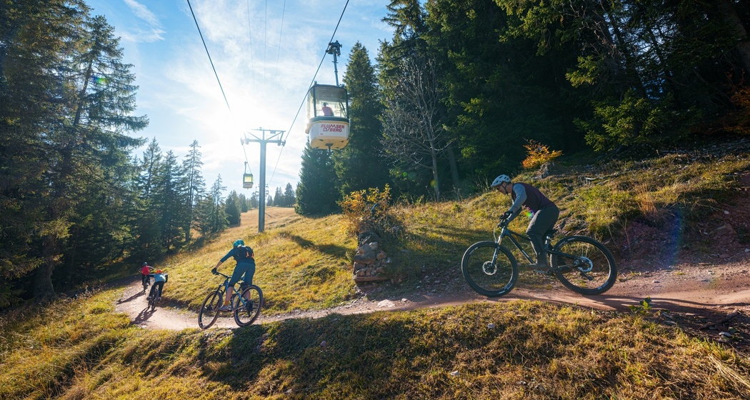 Der einfache Trail BlueSalamander ist Teil der Route