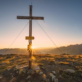 Gipfelkreuz Piz Chavalatsch