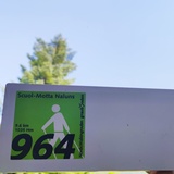 Panneau indicateur parcours Nordic Walking n° 964