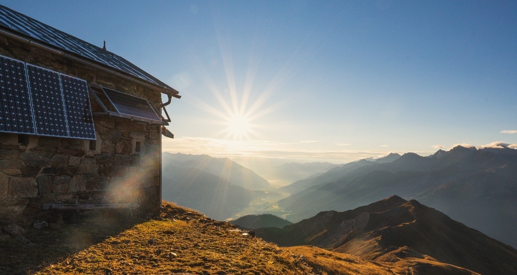 Sonnenaufgang altes Zollhaus