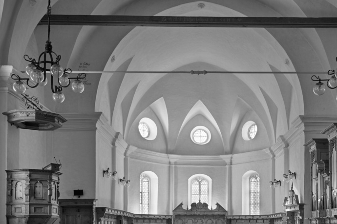Reformierte Pfarrkirche innen