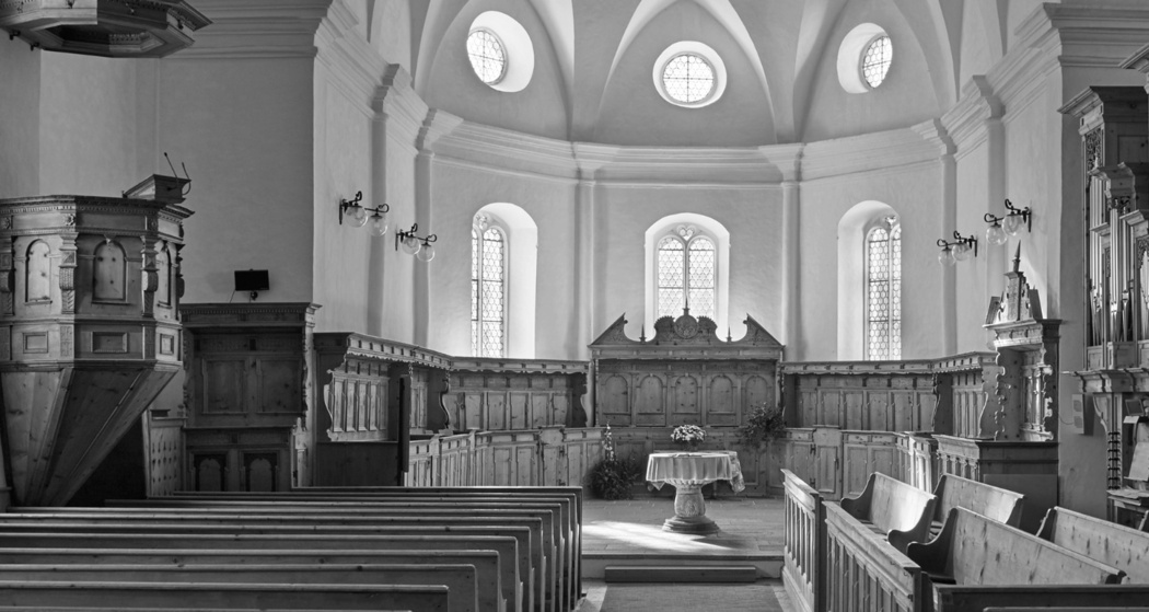 Reformierte Pfarrkirche innen