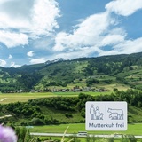 Das Dorf im Schams Mutterkuh frei