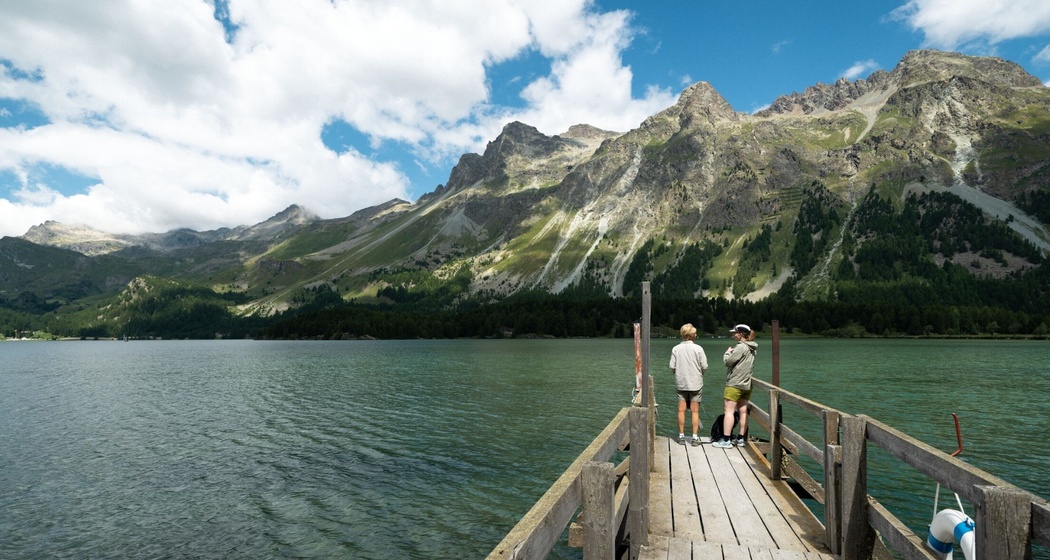 am Silsersee