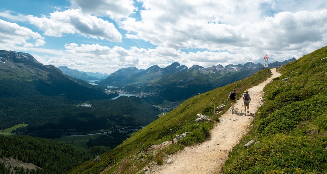 Weg zur Segantini Hütte