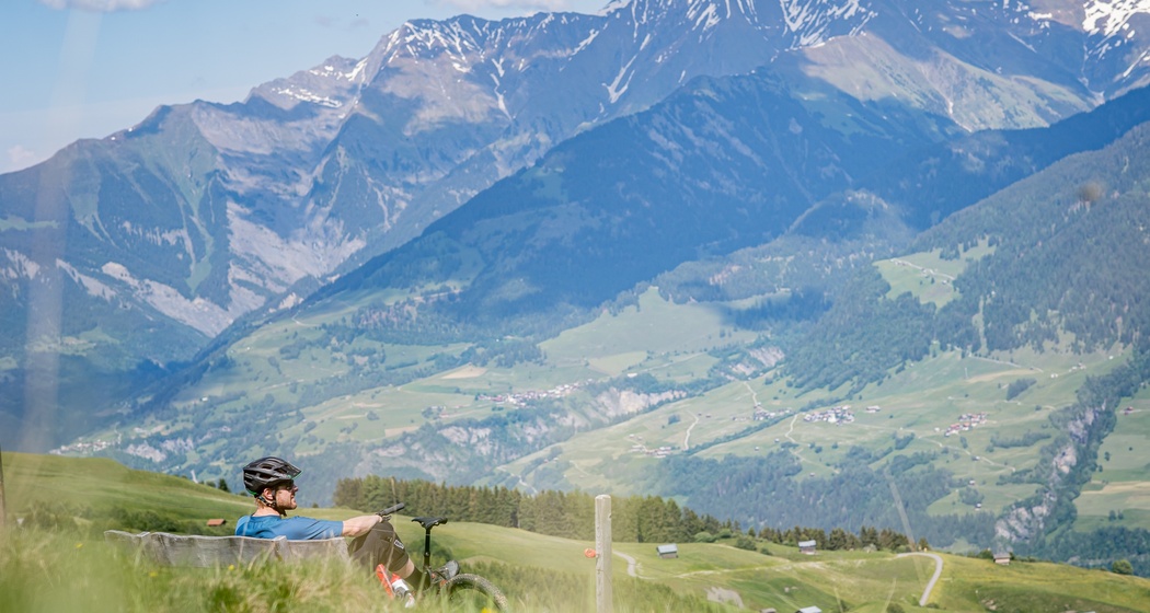 Biken mit Panorama