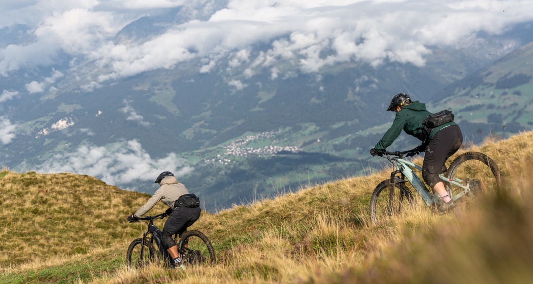 Singletrail Abfahrt