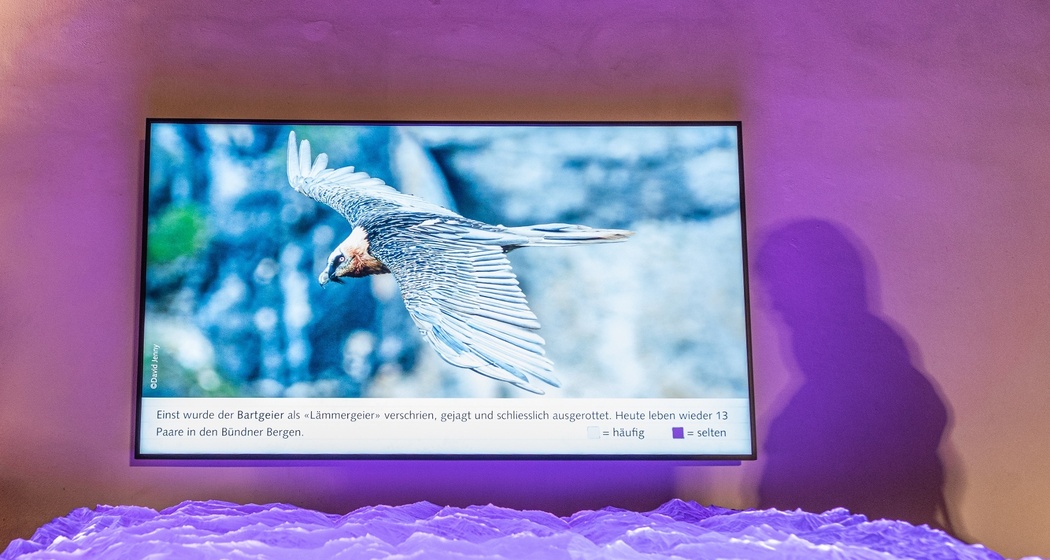 Interaktives Relief zum Anfassen